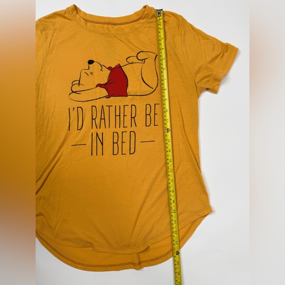 Winnie the Pooh Bear Sleep Shirt Disney T Shirt Graphic Tee Lounge Wear Top PJs - Picture 15 of 17